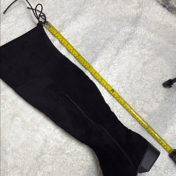 CROWN & IVY SIZE 8M Black Over-the-Knee Women's Boots NWOT - Picture 6 of 12